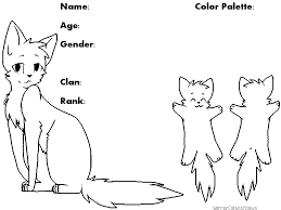 Warrior cats rpg character sheet. Blank Warrior Cats Oc Base Home Design Care Com