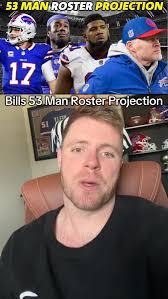 2025 Buffalo Bills 53 man roster projection #buffalobills #billsmafia #nfl  #nflnews