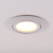 Als grundbeleuchtung in wand und decke oder auch als dekoratives akzentlicht für regale, vitrinen und schränke sind die energiesparenden lichtbringer gleichermaßen wertvoll. Led Einbaustrahler Andrej Rund Weiss Kaufen Lampenwelt De