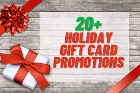 We did not find results for: 20 Holiday Gift Card Promotions Family Review Guide