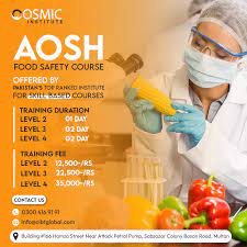 AOSH Food Safety Level 3 - Cosmic Institute