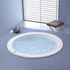 Freistehende badewannen sind das highlight in jedem bad. Hoesch Michael Graves Dreamscape 180 Cm Rund Badewanne Mit Whirlsystem Reviva Ii Air Mit 6 Whirl 20 Airdusen Und Farblichtwechler 6114e 010305004 Megabad