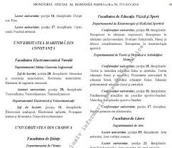 În această perioadă, scoatem la concurs 770 de posturi de polițiști și personal contractual. Posturi Didactice Scoase La Concurs Universitatea MaritimÄ Din ConstanÈa