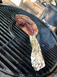Reverse Sear Tomahawk Ribeye On A Cast Iron Pan Grillinfools Recipe Tomahawk Ribeye Ribeye Ribeye Steak Recipes