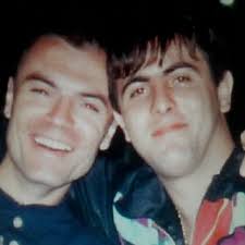 Najbolji drugovi: Mihajlo Divac i Kiza Manojlović #devedesete #mihajlodivac  #kriminal #boks #mafia #utoke #vidimoseucitulji