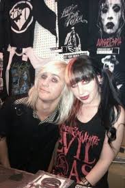 Ashley Costello And Jake Jones And She S Wearing A Motionless In White Shirt Ashley Costello New Year S Day New Year S Day