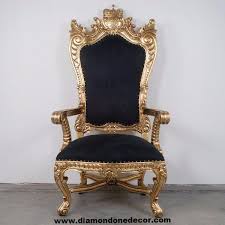 Pirate S King Regency Style French Reproduction Throne Chair Throne Chair White Furniture Living Room Painting Wooden Furniture