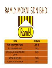 Dato' haji ramly bin mokni. Brand Element Docx The Brand We U2019ve Chosen Is Ramly Group A Local Bumiputera Brand Which Is Well Known For Their Frozen Processed Meat And Their Course Hero