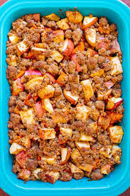 Roasted Sweet Potato And Apple Casserole Averie Cooks Recipe In 2020 Sweet Potato Pasta Salad With Sweet Potato Sweet Potato And Apple Casserole Recipe
