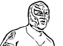 36+ rey coloring pages for printing and coloring. Wwe Wrestling Contender Rey Mysterio Coloring Page Color Luna