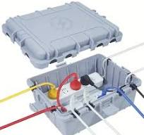 Large Outdoor Electrical Box Waterproof, Extension Cord Cover Weatherproof  * Covers, Protect Power Strip, Timer Outlet, Plug, Socket * Decoration