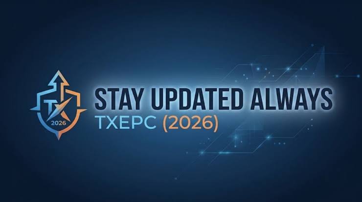 stay updated always txepc