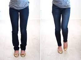For those who own or can borrow a sewing machine, using a sewing machine is a simple way to hem your pants. Lifehack How To Hem Your Jeans How To Hem Pants Tailoring Jeans Hemming Jeans