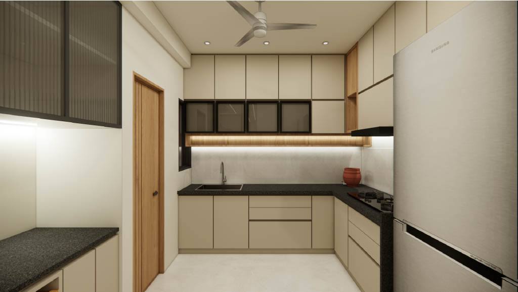 L-Shaped Modular Kitchen Vadodara product image