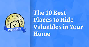 A well protected jar buried in your garden or backyard could be a wonderful and unusual place to hide your money. The 10 Best Places To Hide Valuables In Your Home Internachi