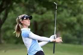 Along with her sister jessica korda, nelly is dubbed one of the most beautiful women in golf. Nelly Korda Grabs Lead On Lee Mi Rim At Lpga S Ana Inspiration Sport