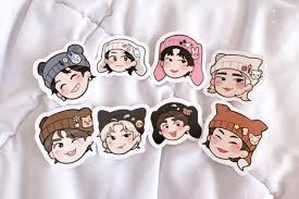 Stray Kids Skzoo Hat Vinyl Stickers