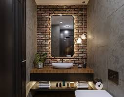 Knows there's no better place to have fun with them than in a restaurant's bathroom. Loft Bathroom Design Behance