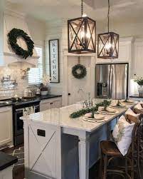 86 Farmhouse Kitchen Island Lighting Farmhouse Room Small Farmhouse Kitchen Farmhouse Kitchen Decor Kitchen Island Decor