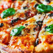 طريقة عمل بيتزا الأجبان بالفطر والببروني معجنات البيتزا recipes food vegetable pizza