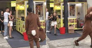 If he has a girlfriend or her a boyfriend then they should be known to the respective partner in any serious relationship. Man Travels 1 500 Miles To Surprise Girlfriend In Bear Costume Finds Her In Arms Of Another Man