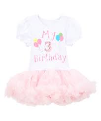 3rd Birthday Princess Birthday Dress For 3 Year Old Loving This Nanya White Pink My 3rd Birthday Tutu Dress Kids On Zulily Zulilyfinds Birthday Tutu Dress Kids Dress Tutu Dress Toddler