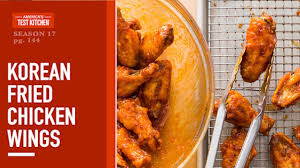 Every bite is bursting with the natural and juicy flavor of chicken! Celebrate The 20th Anniversary Of America S Test Kitchen With Korean Fried Chicken Wings Youtube
