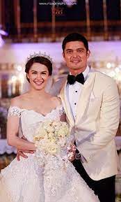 Official Wedding Site Of The Kapuso Primetime King And Queen Dingdong Dantes And Marian River Wedding Dresses Simple Marian Rivera Wedding Gown Wedding Gowns