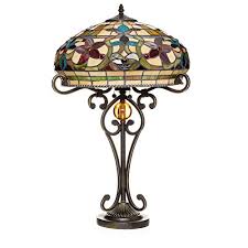Dynamic way serena d'italia 2 piece table and floor lamp set. Serena D Italia Ornate Floral Tiffany Style Two Light Table Lamp Buy Online In Andorra At Andorra Desertcart Com Productid 46329402