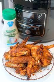 Best Ninja Foodi Chicken Wings Recipe Using Frozen Wings Or Fresh How To Get Tender Meat With Crispy Skins On With Images Chicken Wing Recipes Chicken Wings Wing Recipes