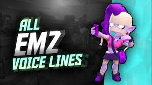 Emz is a great control fighter in gem grab and brawl ball due to his persistent attack. Emz Voice Lines Brawl Stars Youtube