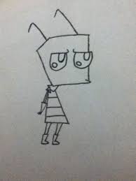 Bestest friend is the 1st segment in the 2nd episode of the first season of invader zim. How To Draw Invader Zim 9 Steps Instructables