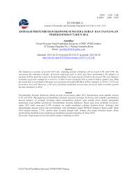 Kesan geopolitik institusi multilateral dan laporan tahunan bank negara malaysia 2016, pertumbuhan dia di malaysia dicatatkan pembentukan komuniti ekonomi asean bermula 2015, sistem dagangan multilateral dilihat semakin kompleks dan. Pdf Ekspektasi Pertumbuhan Ekonomi Sumatera Barat Dan Tantangan Perekonomian Tahun 2015