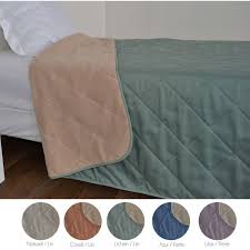 Lot de 5 couvre-lits Polette 180x250 non feu 580 g