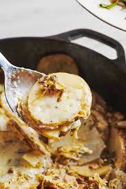 Dutch Oven Idaho Potatoes Recipe The Mom 100 Recipe Potato Recipes Dutch Oven Recipes Recipes