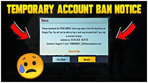 How To Fix Temporary Account Ban Issue In Pubg Mobile Youtube
