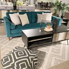 Showhome Luxury Sofas Showhome Furniture True Blue Sofa Mid Century Sofa Living Room So Round Living Room Table Grey Couch Living Room Living Room Colors