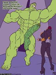 Hulk vs Black Widow Part 2 comic porn - HD Porn Comics