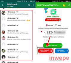 Cara Mendapatkan Ribuan Kontak Whatsapp Dengan Sekali Klik Inwepo