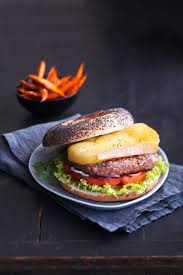 Swiss Hamburger Recipe With Aoc Raclette Du Valais And Fried Sweet Potatoes In 2020 Food And Drink Food Sweet Potato Fries