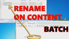 How to rename pdf files based on content - YouTube