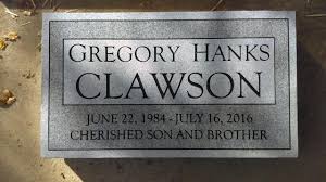 Gregory Hanks “Greg” Clawson (1984-2016): homenaje de Find a Grave