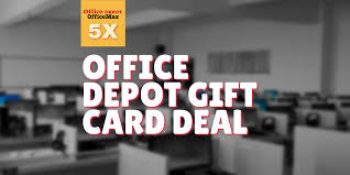 Choose your gift certificate, as it is not just an original gift, its a set of impressions. Negative Cost Office Depot Visa Gift Card Deal Returns 5x Miles To Memories