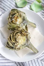Fontina Parmesan And Garlic Roasted Artichokes Recipe In 2020 Roasted Artichoke Food Artichoke Recipes