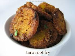 Seppankizhangu Roast Recipe South Indian Arbi Roast Spiceindiaonline Recipe Recipes Taro Recipes Indian Food Recipes