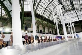 Chanel and the grand palais have developed a close bond, which was initiated by karl lagerfeld in 2005. Chanel S S 2013 Show At The Grand Palais Paris Purple Fashion