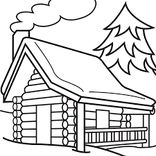 Included in this book are 30 unique coloring pages featuring charming cabins, rustic interiors, beautiful landscapes and peaceful country scenes Log Cabin Coloring Pages Coloring Home
