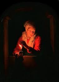 Old Woman With A Candle 1661 Gerrit Dou Wikiart Org
