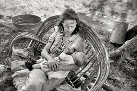 Migrant Madonna June 1939 Wife And Baby Of Itinerant Cane Furniture Maker And Agricultural Day Laborer Camped I Shorpy Historical Photos Photo Vintage Photos