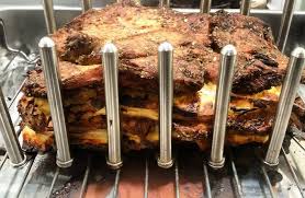 Vor Ein Paar Wochen Ist Ja Schon Das Rezept Mit Schweinenacken On Gegangen Heute Kommt Es Mit Putenfleisch Und Aus Gyrosschichtbraten Gyros Lebensmittel Essen